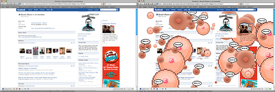 Nipple It! Example: Facebook